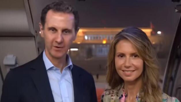 敘利亞總統夫婦用中文道別